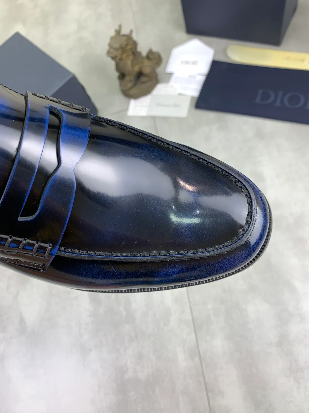 Men's men's shoes 💰P560 new style 💰high version 💎💎💎Dior original version! Top Italian purchasing agent! Men's business casual leather shoes, original imported open-edge beaded calfskin upper, ultimate texture, gentlemanly style, imported water-dyed cowhide inside, top-quality original Italian rubber outsole, first-class workmanship, top quality! Size: 39-44 (45 customized) 3️⃣ colors available